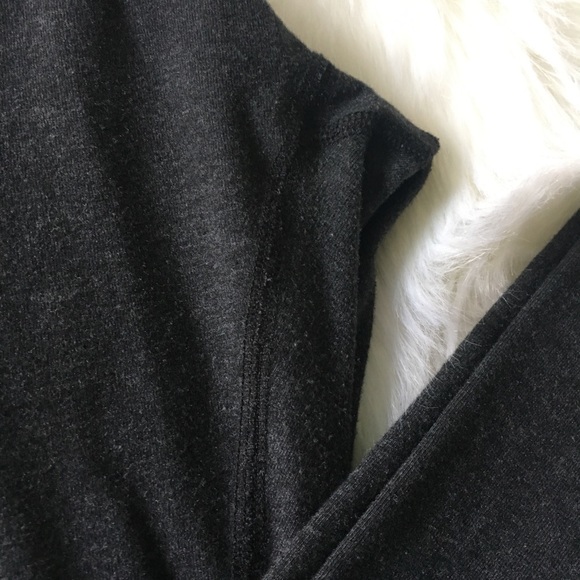 Brandy Melville Jaycee Charcoal Gray Leggings - Picture 5 of 8